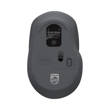 Philips SPK7448G Gri Sessiz Optik Kablosuz Mouse