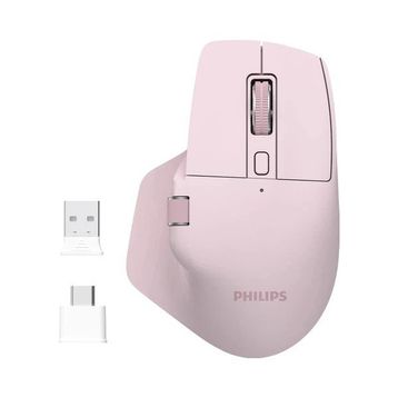 Philips SPK7858 Pembe Optik Şarjlı Sessiz Kablosuz Mouse