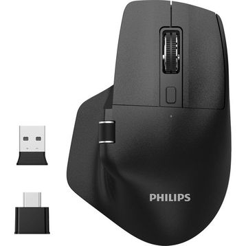 Philips SPK7858 Siyah Optik Şarjlı Sessiz Kablosuz Mouse
