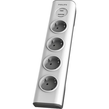 Philips SPN7040WA/62 4'lü 2 m 600 Joule Akım Korumalı Priz