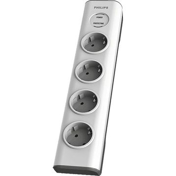 Philips SPN7040WA/62 4'lü 2 m 600 Joule Akım Korumalı Priz