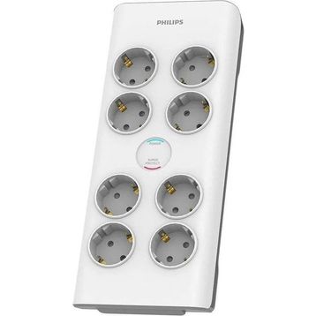 Philips SPN7080 900J 3680 W 2 mt 8'li Akım Korumalı Priz