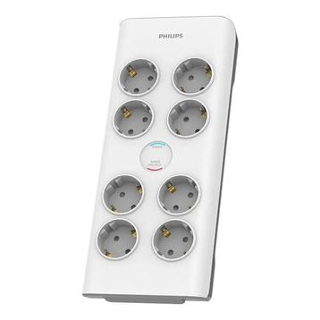 Philips SPN7080 900J 3680 W 2 mt 8'li Akım Korumalı Priz