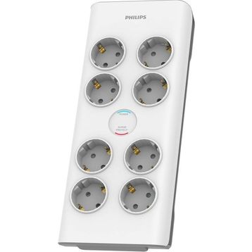 Philips SPN7080WA/62 Beyaz 900 Joules 2 mt Örgülü Kablo 8 Soket Akım Korumalı Priz