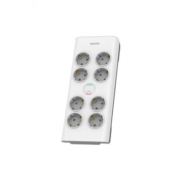 Philips SPN7080WA/62 Beyaz 900 Joules 2 mt Örgülü Kablo 8 Soket Akım Korumalı Priz