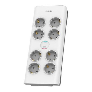 Philips SPN7080WA/62 Beyaz 900 Joules 2 mt Örgülü Kablo 8 Soket Akım Korumalı Priz