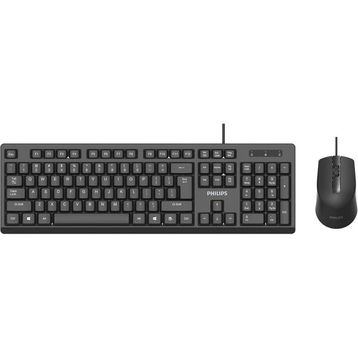 Philips SPT6234B USB Kablolu Siyah Q Klavye Mouse Seti