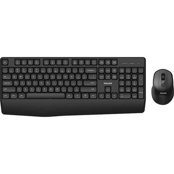Philips SPT6348B Siyah Kablosuz Q Klavye ve Mouse Set