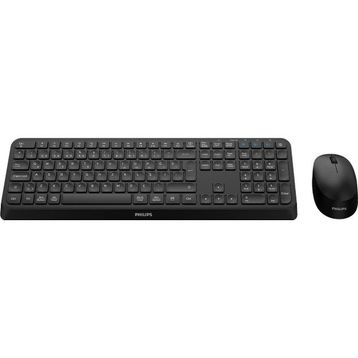Philips SPT6407 Siyah Kablosuz Q Klavye ve Mouse Set