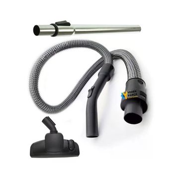 Philips Uyumlu FC 8455 Power Life Elektrikli Süpürge Çelik Telli Hortumu Teleskopik Boru Emici Yer Başlığı