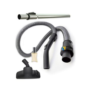Philips Uyumlu FC 8455 Power Life Elektrikli Süpürge Çelik Telli Hortumu Teleskopik Boru Emici Yer Başlığı