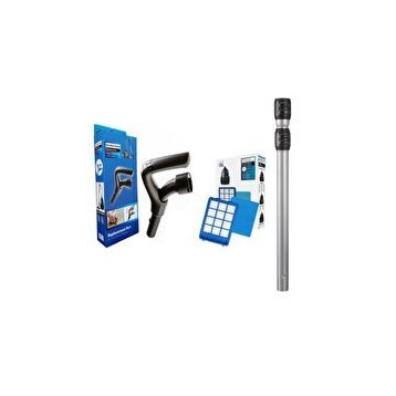 Philips Uyumlu FC9929 Marathon Ultimate Kumanda+Boru+Hepa13 Filtre Seti
