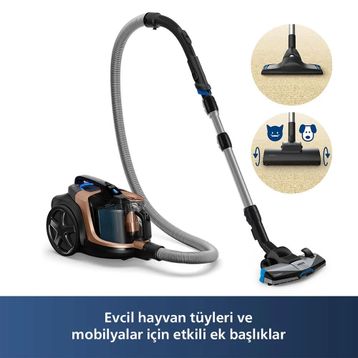 Philips XB7151/07 Marathon Daily Torbasız Elektrikli Süpürge