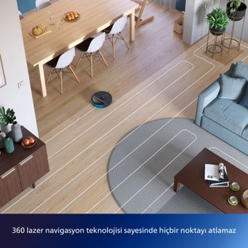 Philips XU3000/01 3000 Serisi Aqua Siyah Robot Süpürge