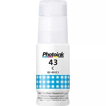 Photoink Canon Gİ-43C 70 ml Mavi Şişe Mürekkep