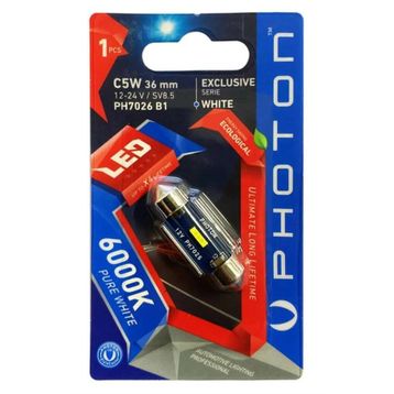Photon C10W PH7026 B1 White 36 mm Sofit Led Tekli Blister