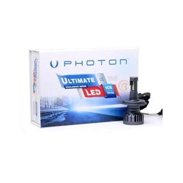 Photon H4 Xenon 6000K Ultimate Led 3 Plus Led