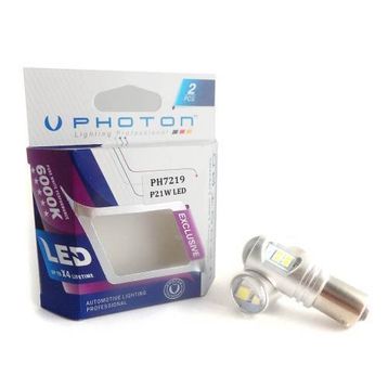 Photon PH7219 Mercekli Led 12V 93 Beyaz 12led 21W 6000k Far Ampülü