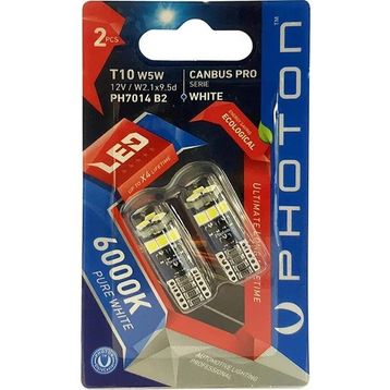 Photon T10 W5W 12V Canbus 2'li Pro Led Blister