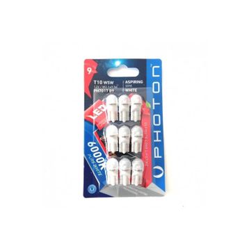 Photon T10 W5W Led 9'lu Blister