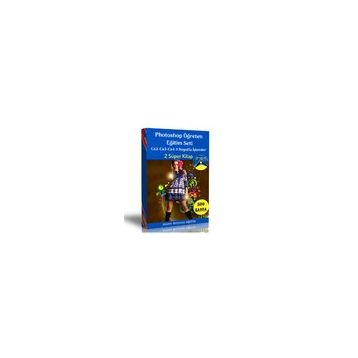 Photoshop Öğreten Kitap Seti 2 Kitap Enine Boyuna Eğitim