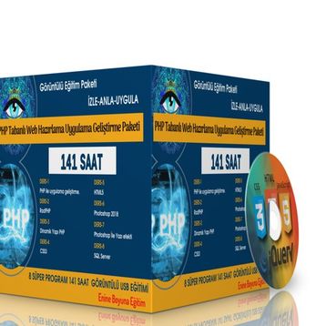 PHP Tabanlı Web Hazırlama ve Uygulama Geliştirme Paketi