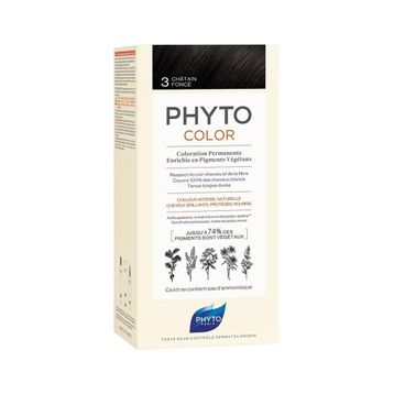 Phyto Phytocolor 3 Koyu Kestane Bitkisel Saç Boyası