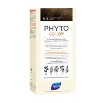 Phyto Phytocolor Bitkisel 5.3 Açık Kestane Dore Saç Boyası