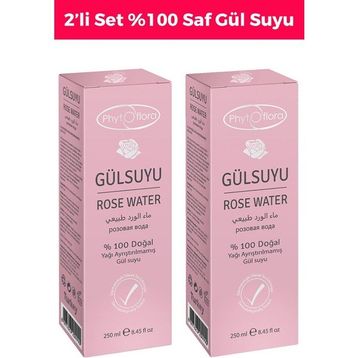 Phytoflora 2x250 ml Gül Suyu