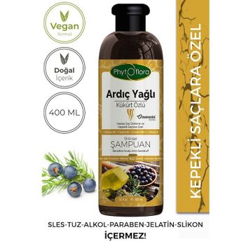 Phytoflora Tuzsuz Ardıç Yağlı Kükürt Özlü 400 ml Şampuan