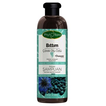 Phytoflora Tuzsuz Bıttım Özlü 400 ML Bitkisel Şampuan