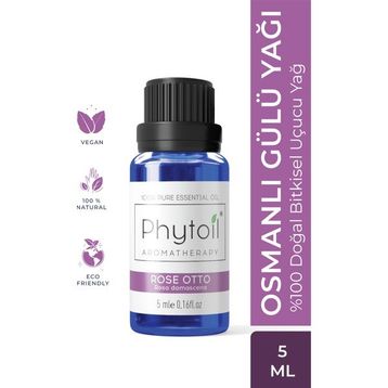 Phytoil 5 ml Osmanlı Gülü Uçucu Yağı