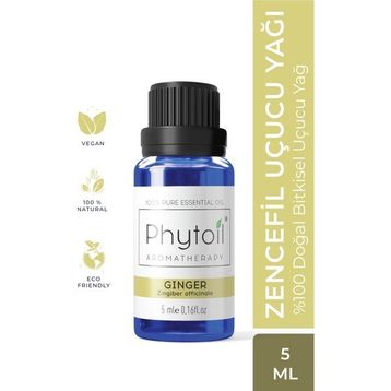 Phytoil 5 ml Zencefil Uçucu Yağı
