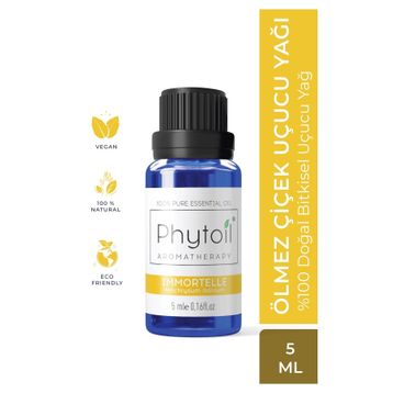 Phytoil Immortelle 5 ml Ölmez Çiçek Uçucu Yağı