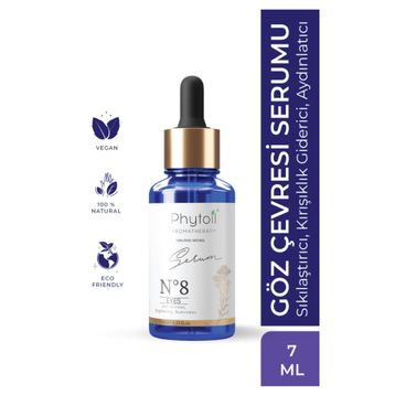 Phytoil No:8 Kırışıklık Giderici Aydınlatıcı Sıkılaştırıcı 7 ml Göz Serumu