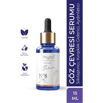Phytoil No:8 Kırışıklık Giderici Aydınlatıcı Sıkılaştırıcı 7 ml Göz Serumu