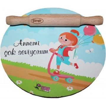 Pi İthalat 18 cm Oyun Hamuru Hediyeli Mini Sofra Seti