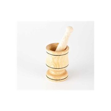 Pi İthalat Ahşap Bambu Havan