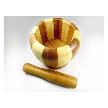 Pi İthalat Ahşap Bambu Havan