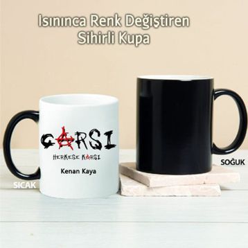 Pi İthalat Pi146 Çarşı Herkese Karşı Kişiye Özel Sihirli Kupa