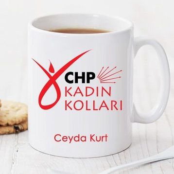 Pi İthalat Pi193 CHP Kadın Kolları Kişiye Özel Sihirli Kupa