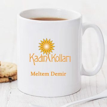 Pi İthalat Pi199 Ak Parti Kadın Kolları Kişiye Özel Sihirli Kupa