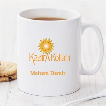 Pi İthalat Pi199 Ak Parti Kadın Kolları Kişiye Özel Sihirli Kupa