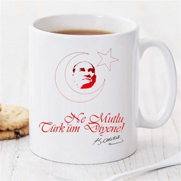 Pi İthalat Pi224 Ne Mutlu Türküm Diyene Kişiye Özel Sihirli Kupa
