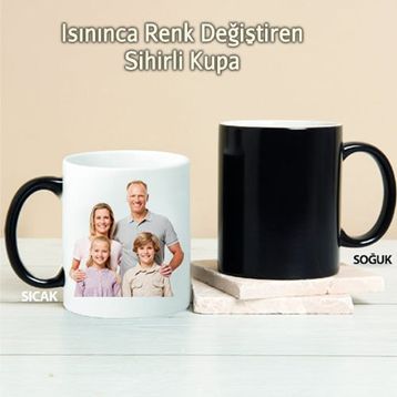 Pi İthalat Pi247 İsminize Özel, Firmanıza Özel, Kişiye Özel Sihirli Kupa