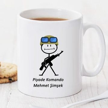Pi İthalat Pi63 Mehmetcik Kişiye Özel Sihirli Kupa
