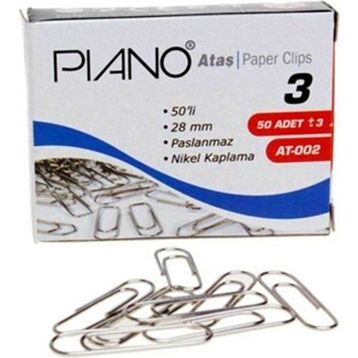 Pıano No:3 Nıkel Ataş