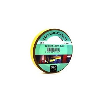 Picador 15 mm 25 m Çift Taraflı Bant
