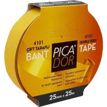 Picador 4101 25 m 25 mm Çift Taraflı Bant
