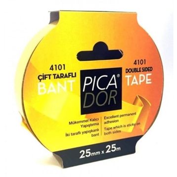 Picador 4101 25 m 25 mm Çift Taraflı Bant